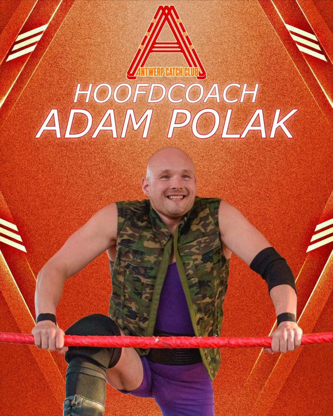 Promotiefoto hoofdcoach Adam Polak
