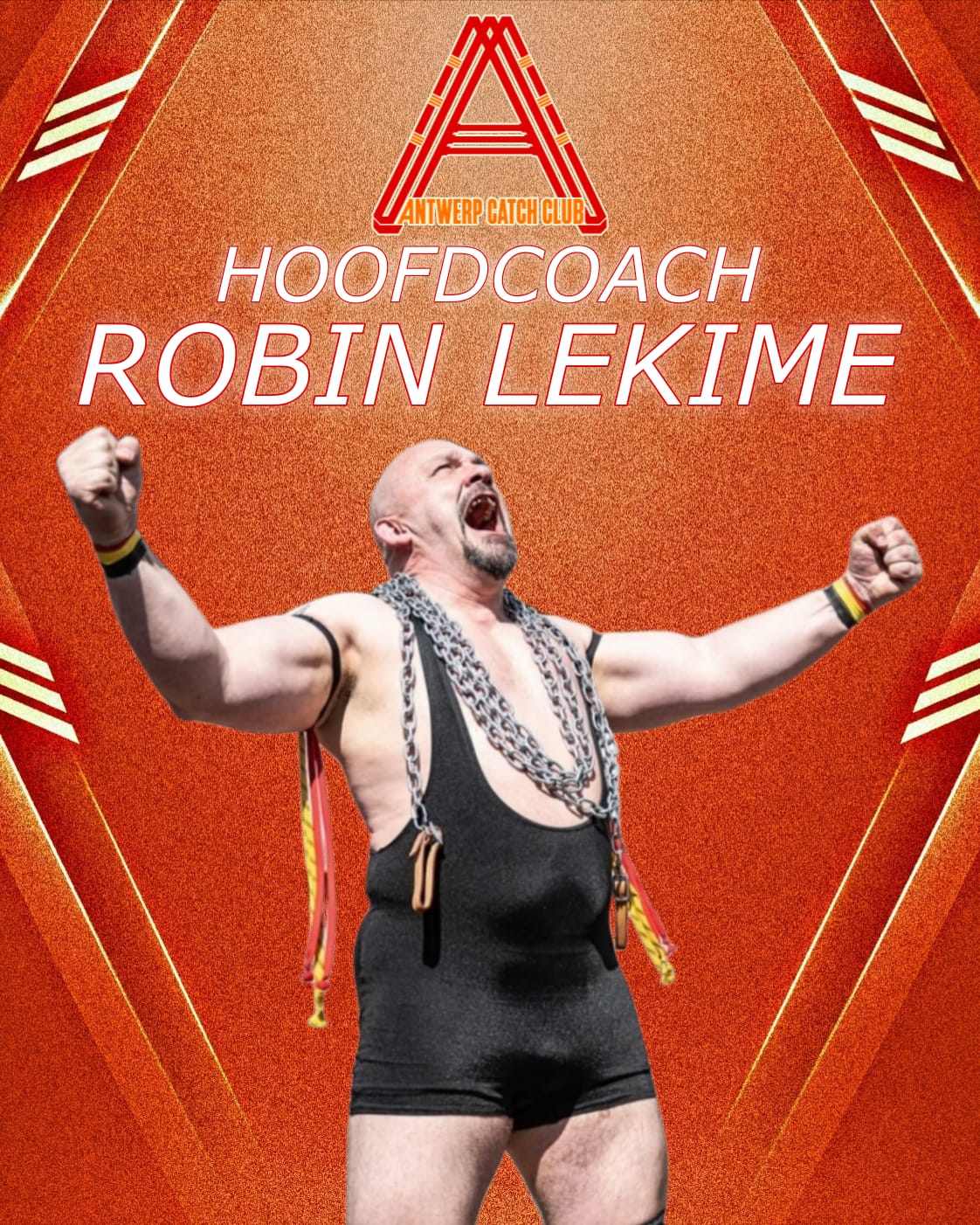 Promotiefoto hoofdcoach Robin Lekime